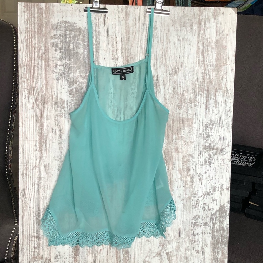 Flowing Light Blue Shirt